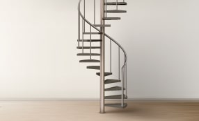 architectural metal staircase